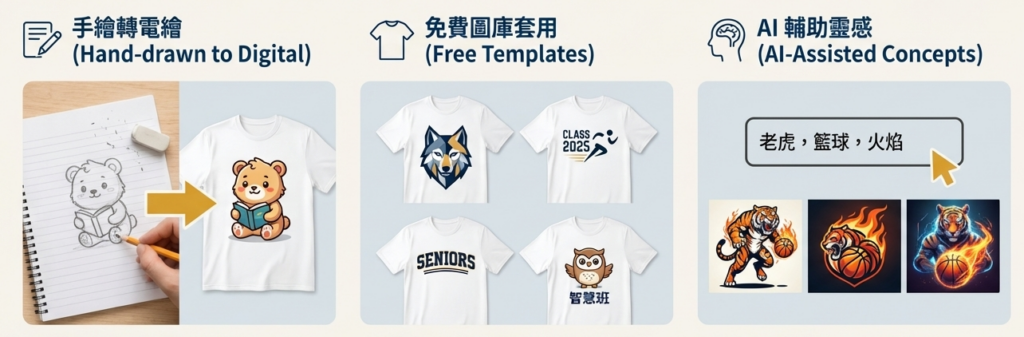 我們班沒有⼈會畫圖怎麼辦