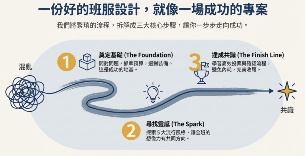 班服設計不再繁瑣