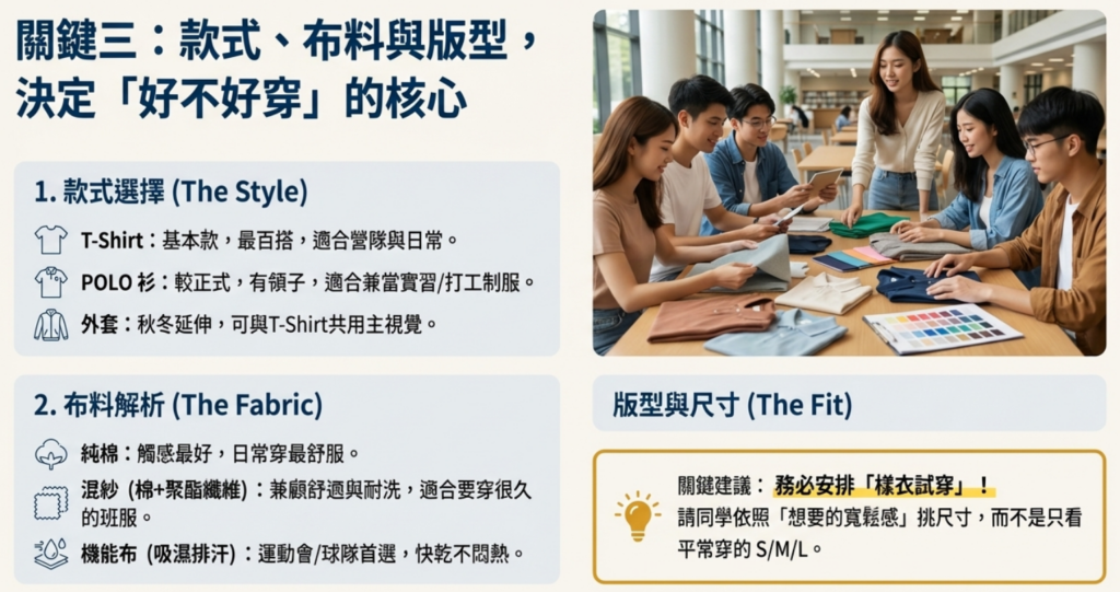 關鍵三決定好不好穿的核心